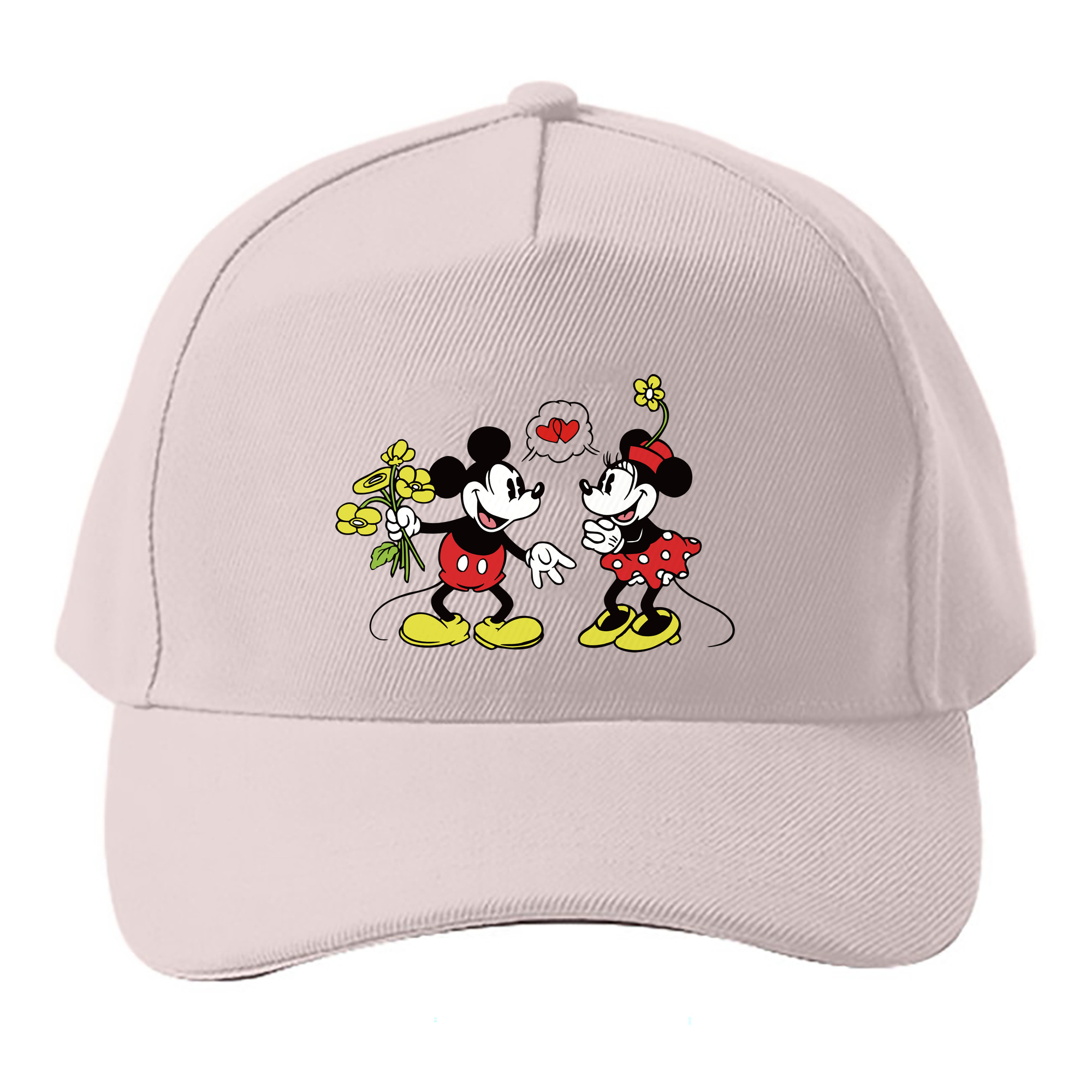 （画像用） ミッキーマウス Mickey Mouse ベースボールキャップ 綿100％ 男女兼用 帽子 スポーツ